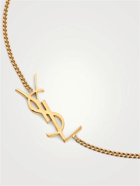 bracelet yves saint laurent femme prix|saint laurent necklaces.